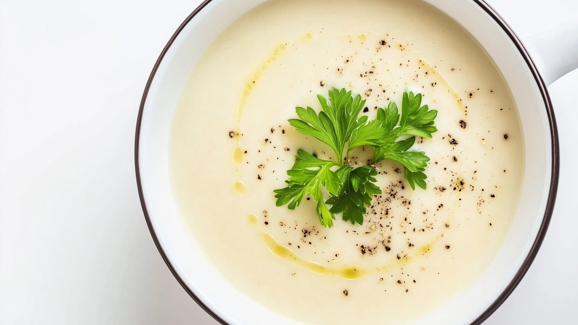 Bild von Blumenkohlcremesuppe