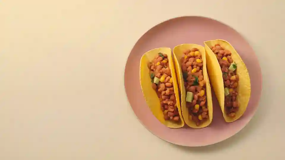 Bohnen Tacos