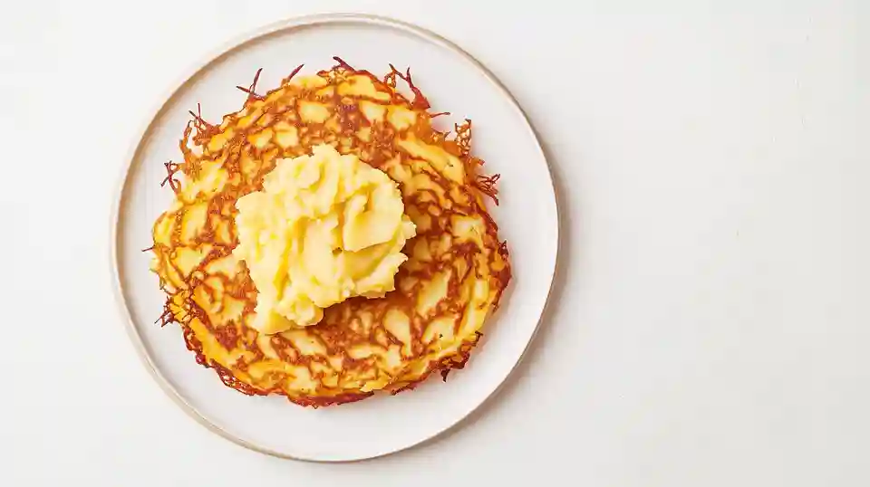 Kartoffelpuffer mit Apfelmus